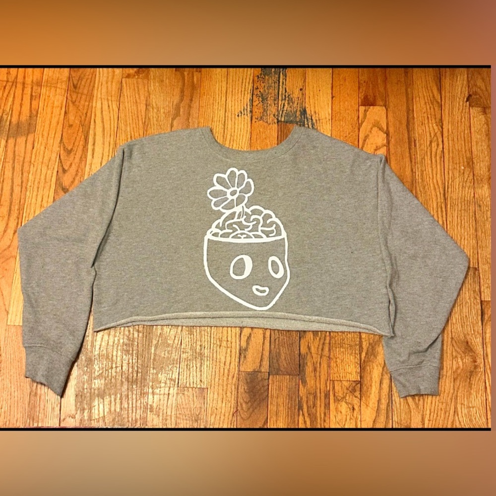 Cropped sweatshirt